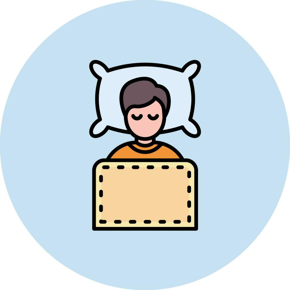 icono de vector de siesta