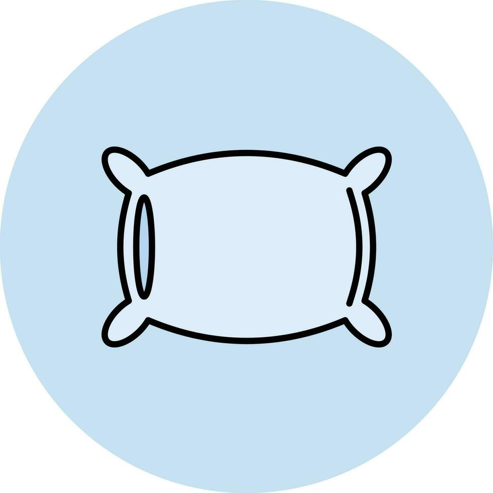 icono de vector de almohada