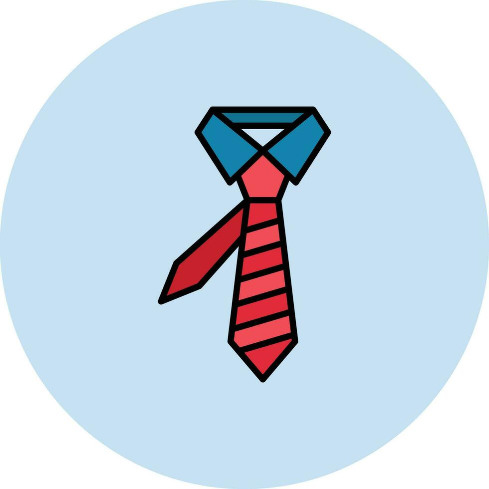 icono de vector de corbata