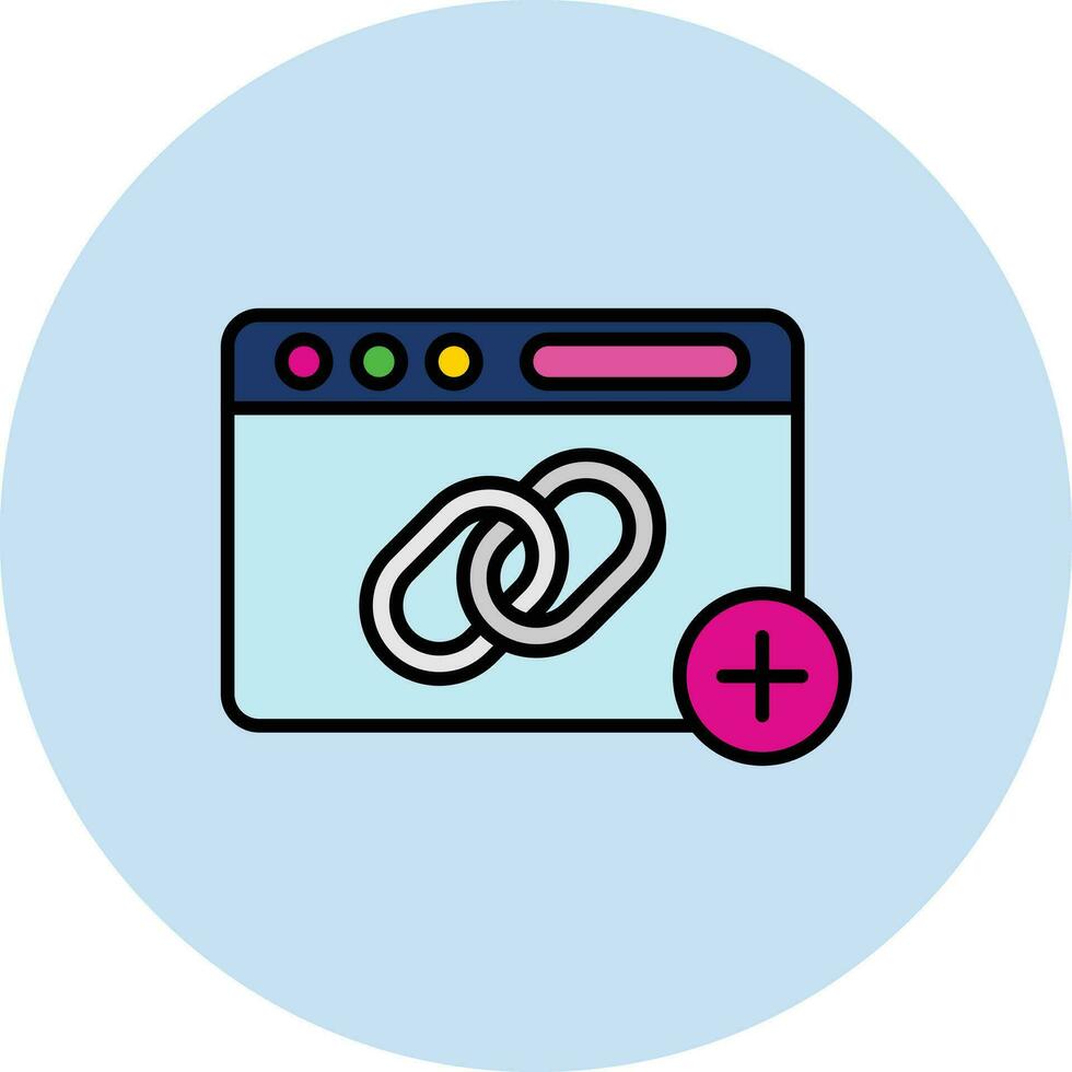 Backlinks Vector Icon