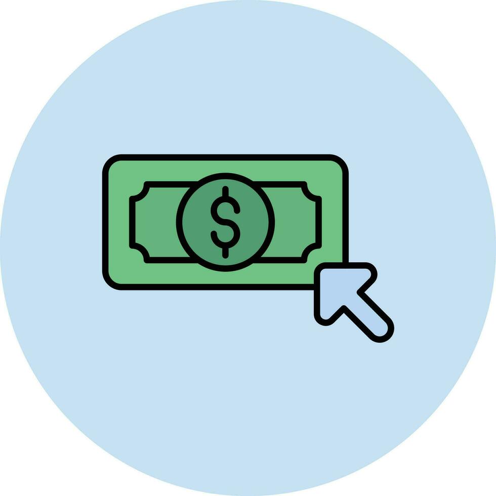 Pay Per Click Vector Icon