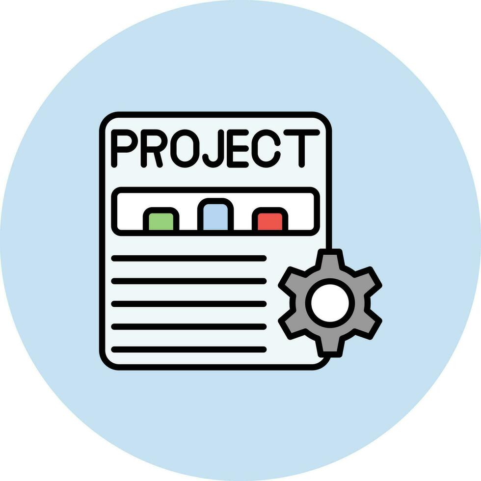 proyectos vector icono