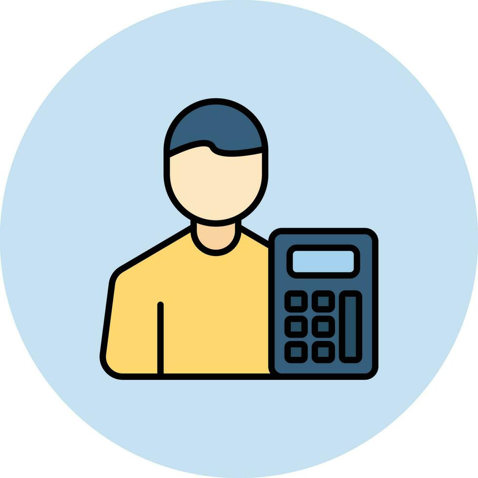 Accountant Vector Icon