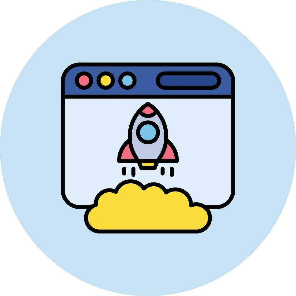 Landing Page Vector Icon