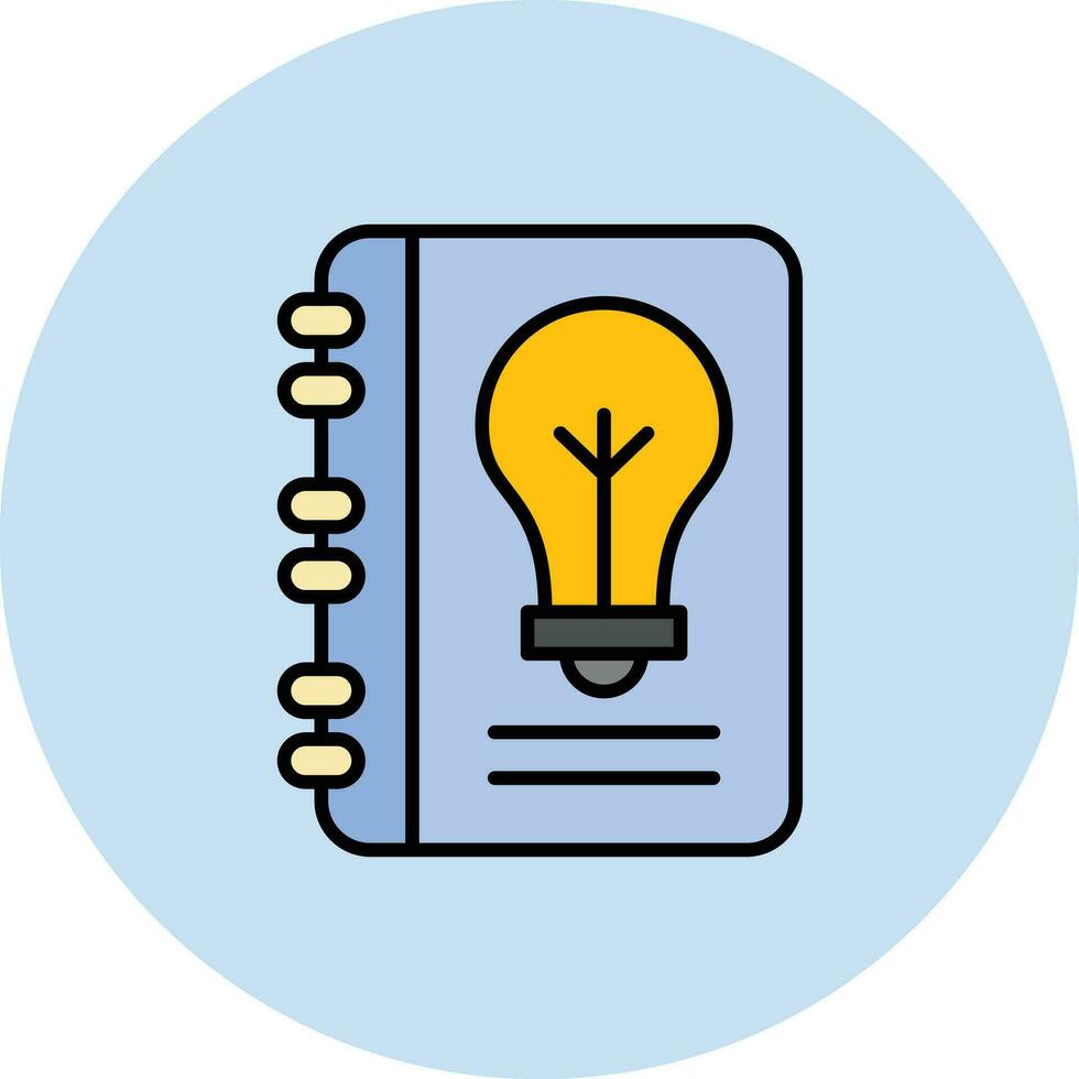 Sketch Book Vector Icon