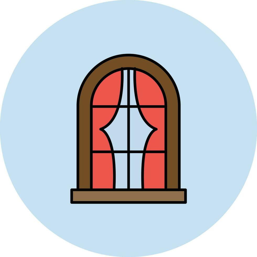 icono de vector de ventana