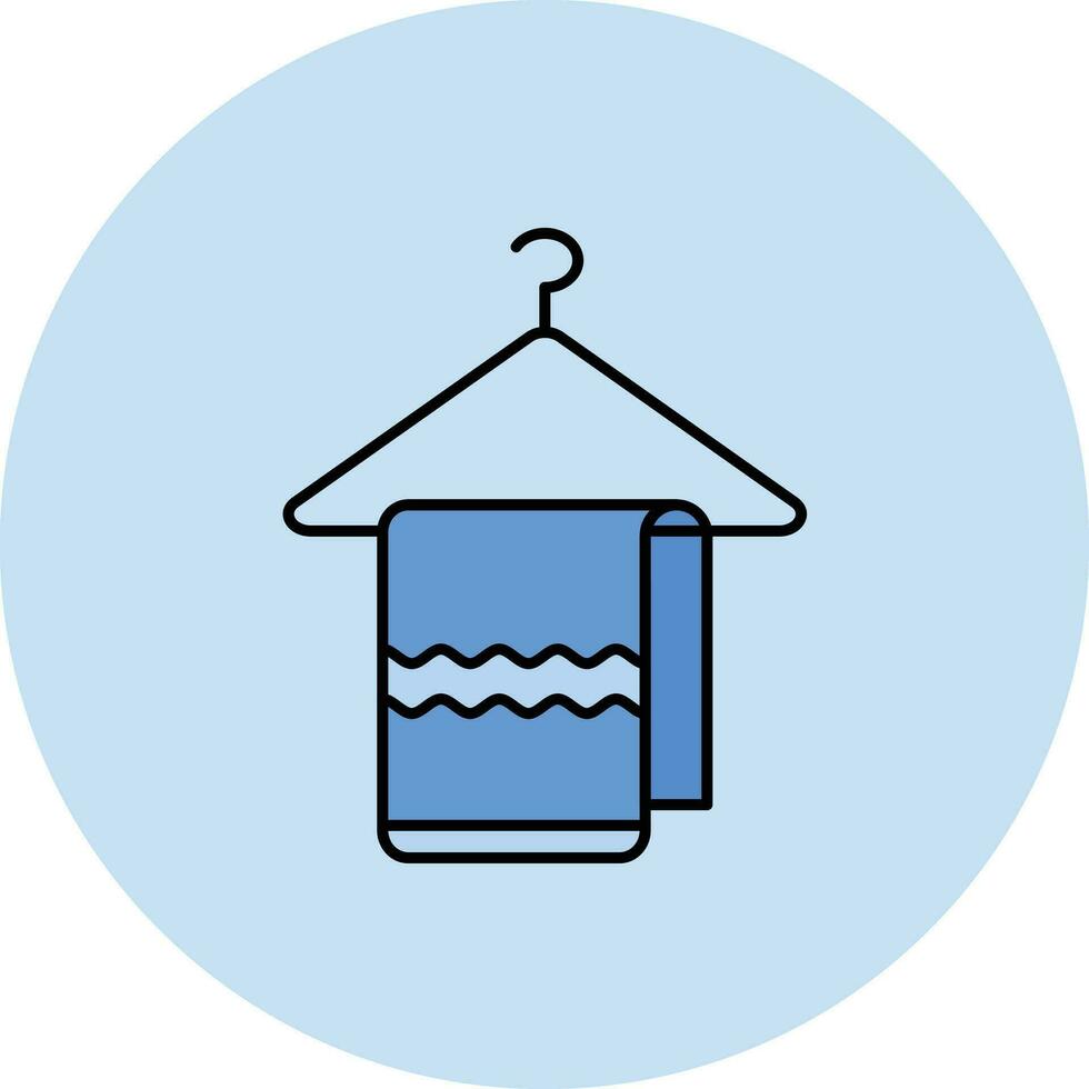 Towel Hanger Vector Icon