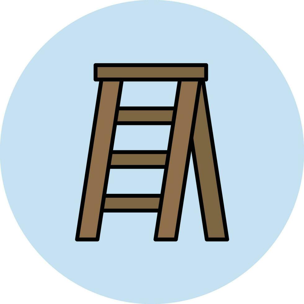 Stepladder Vector Icon