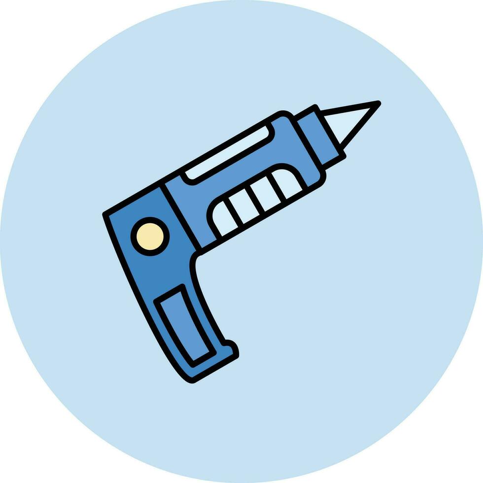 calafateo pistola vector icono