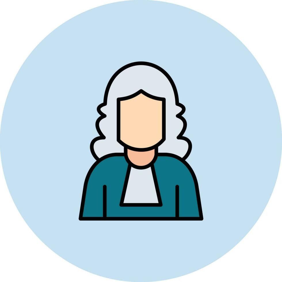 Judge Vector Icon