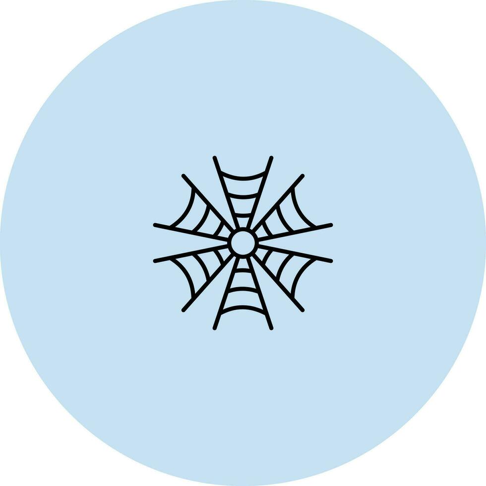 Spider Web Vector Icon