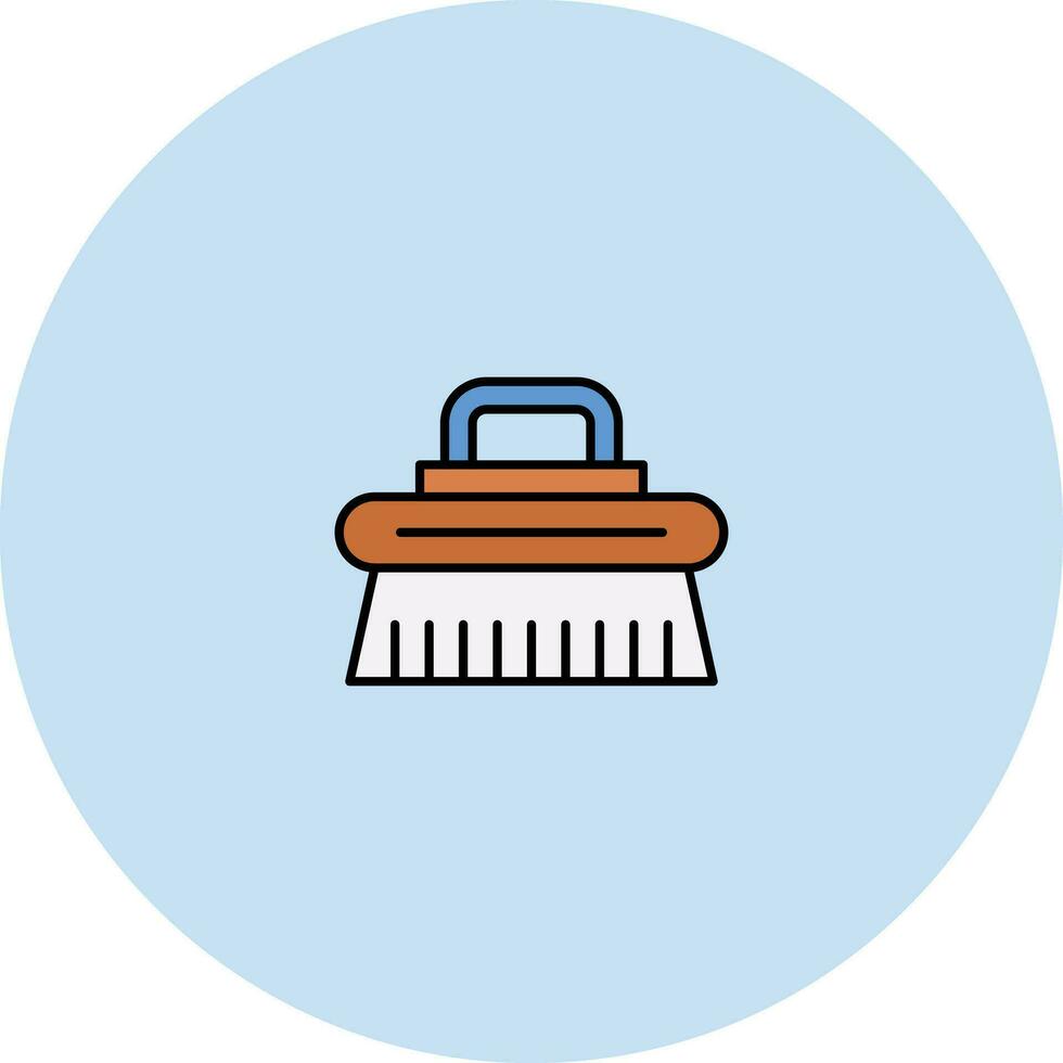 Cleaning Brush Vector Icon