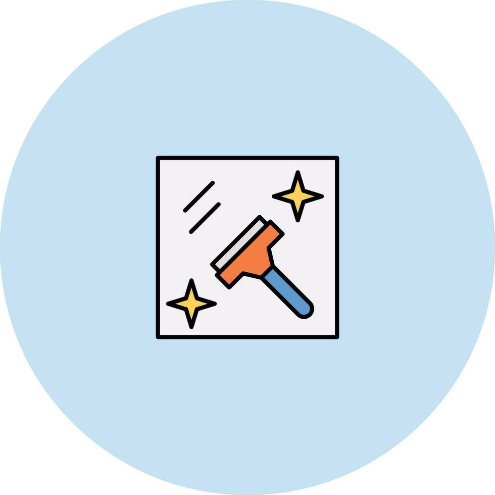 Cleaning Glass Vector Icon