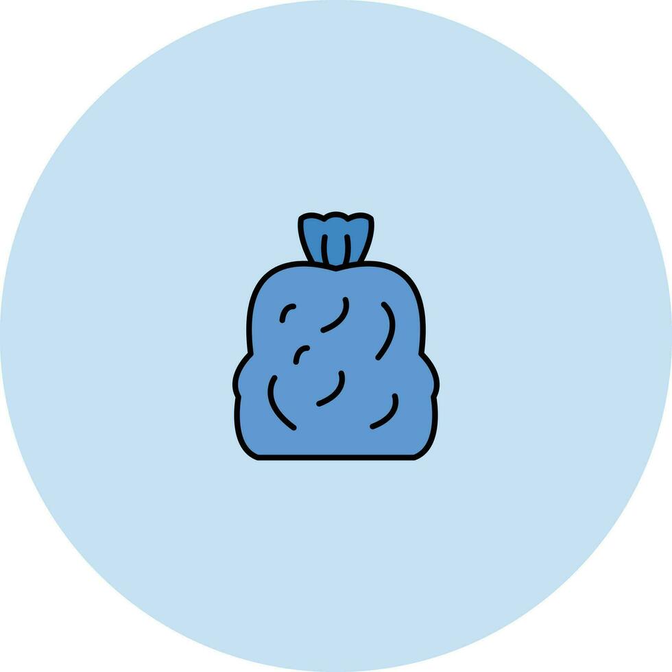 Garbage Bag Vector Icon