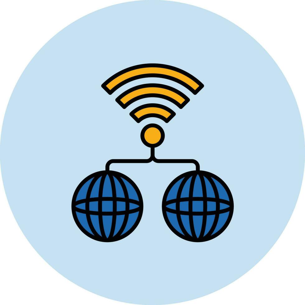 Internet Connectivity Vector Icon