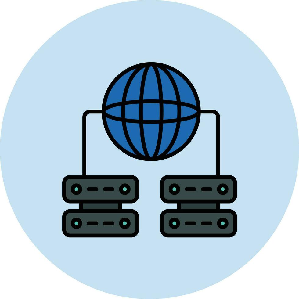 Global Servers Vector Icon 33187131 Vector Art at Vecteezy