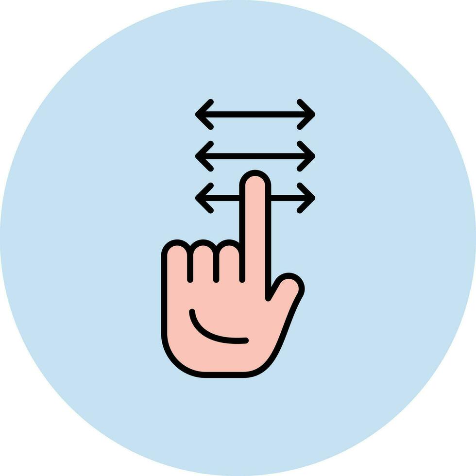 Scrolling Vector Icon