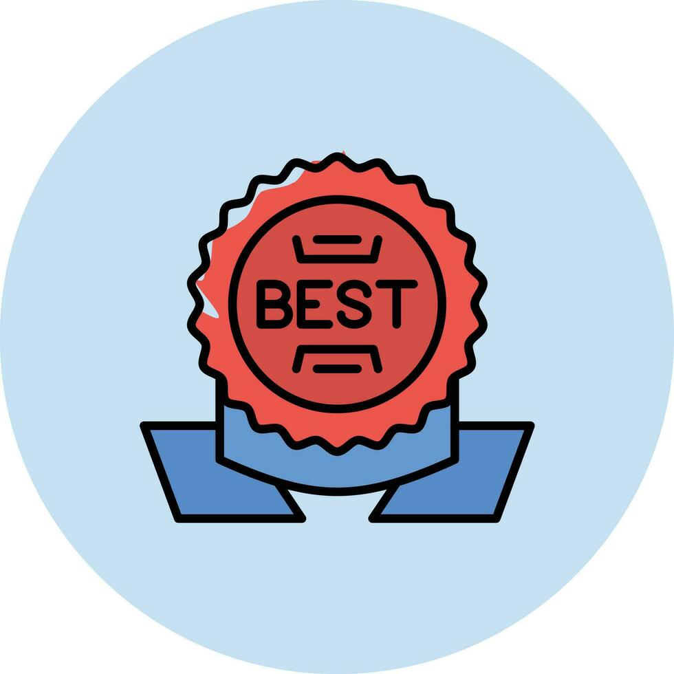 icono de vector de mejor vendedor