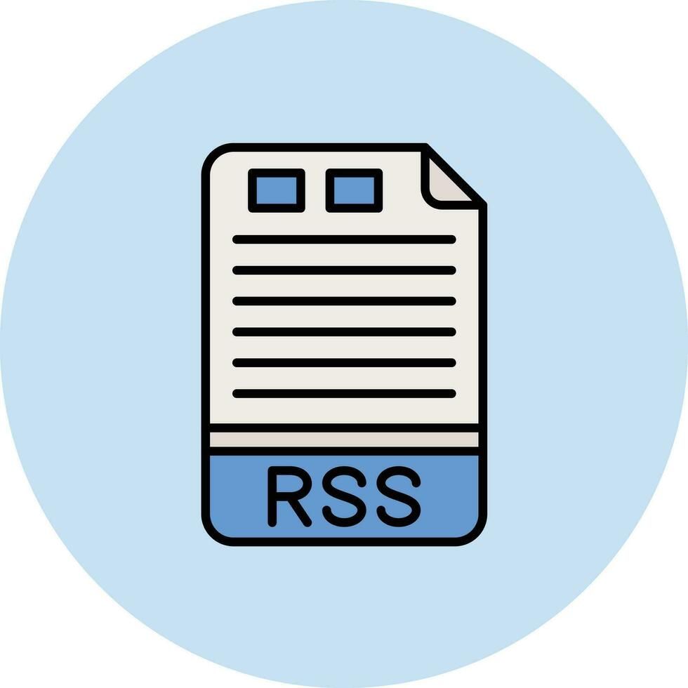 RSS Vector Icon