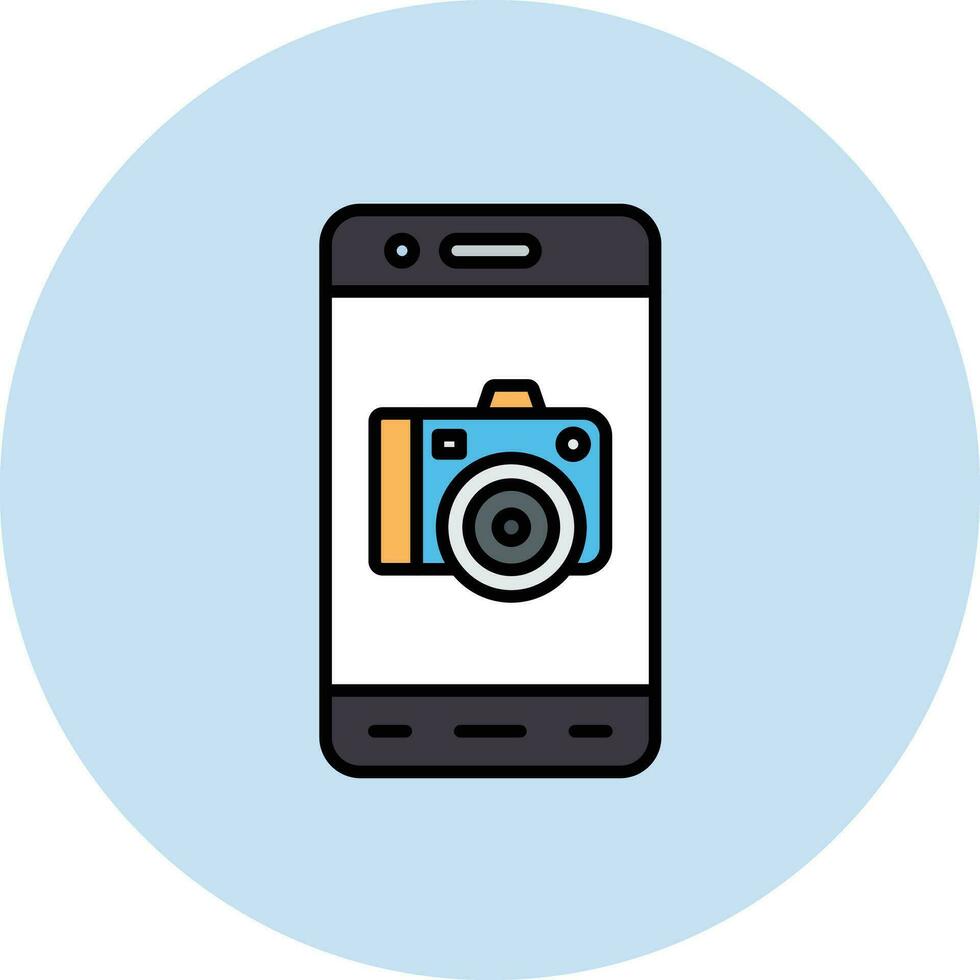 Mobile Camera Vector Icon
