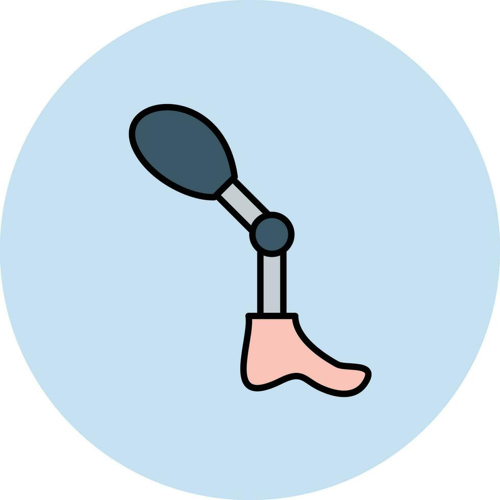 Prosthesis Vector Icon