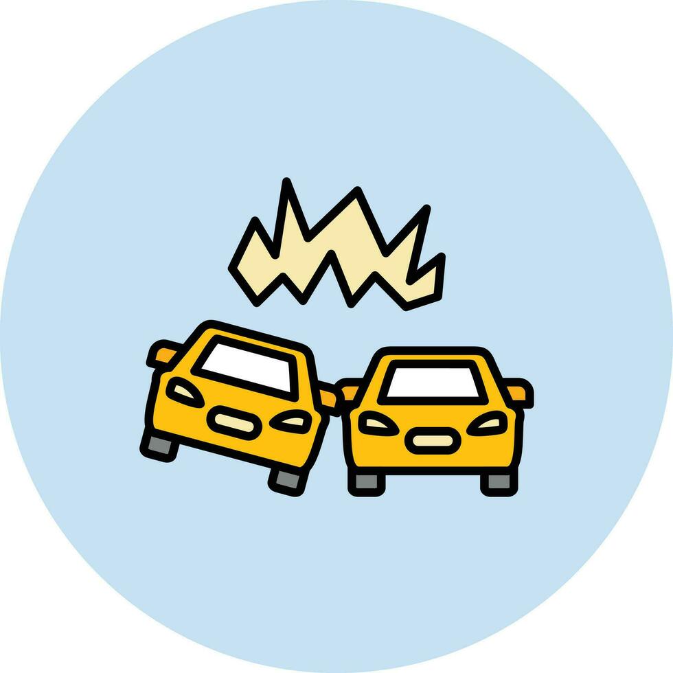 Collision Vector Icon
