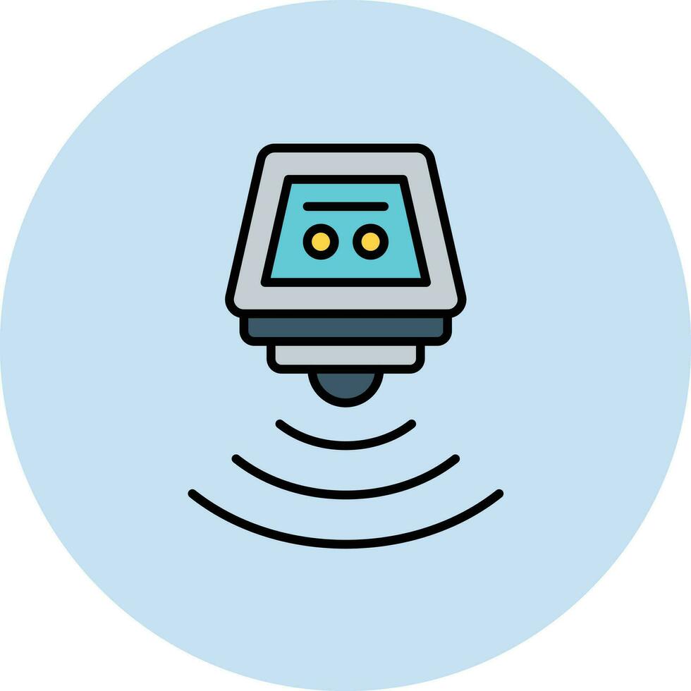 Smart Water Sensor Vector Icon