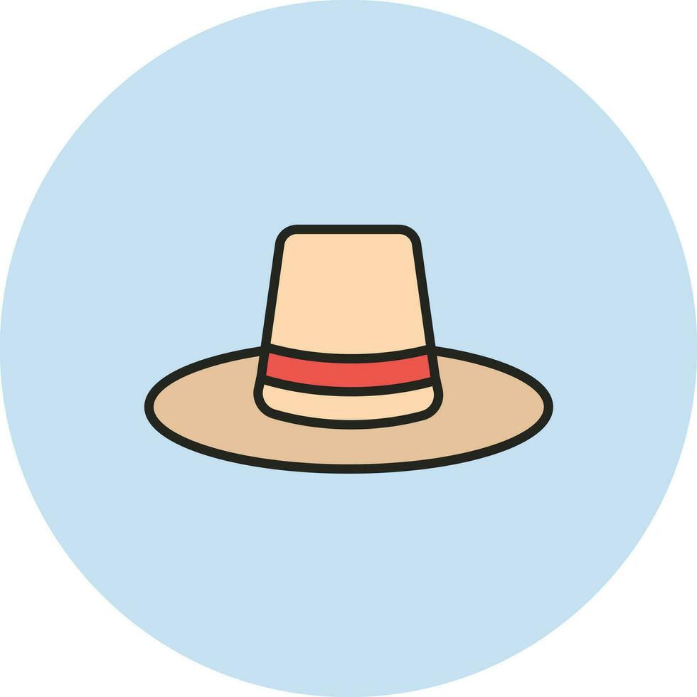 Farming Hat Vector Icon
