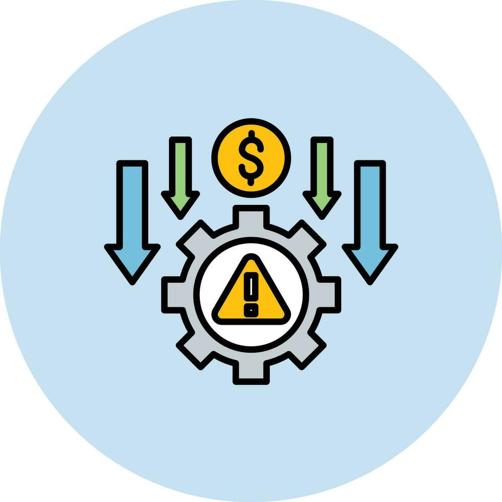 Reduce Business Risk Vector Icon