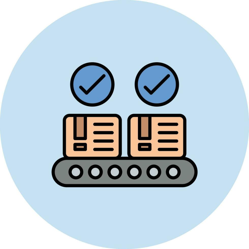 Final Manufacturing Vector Icon