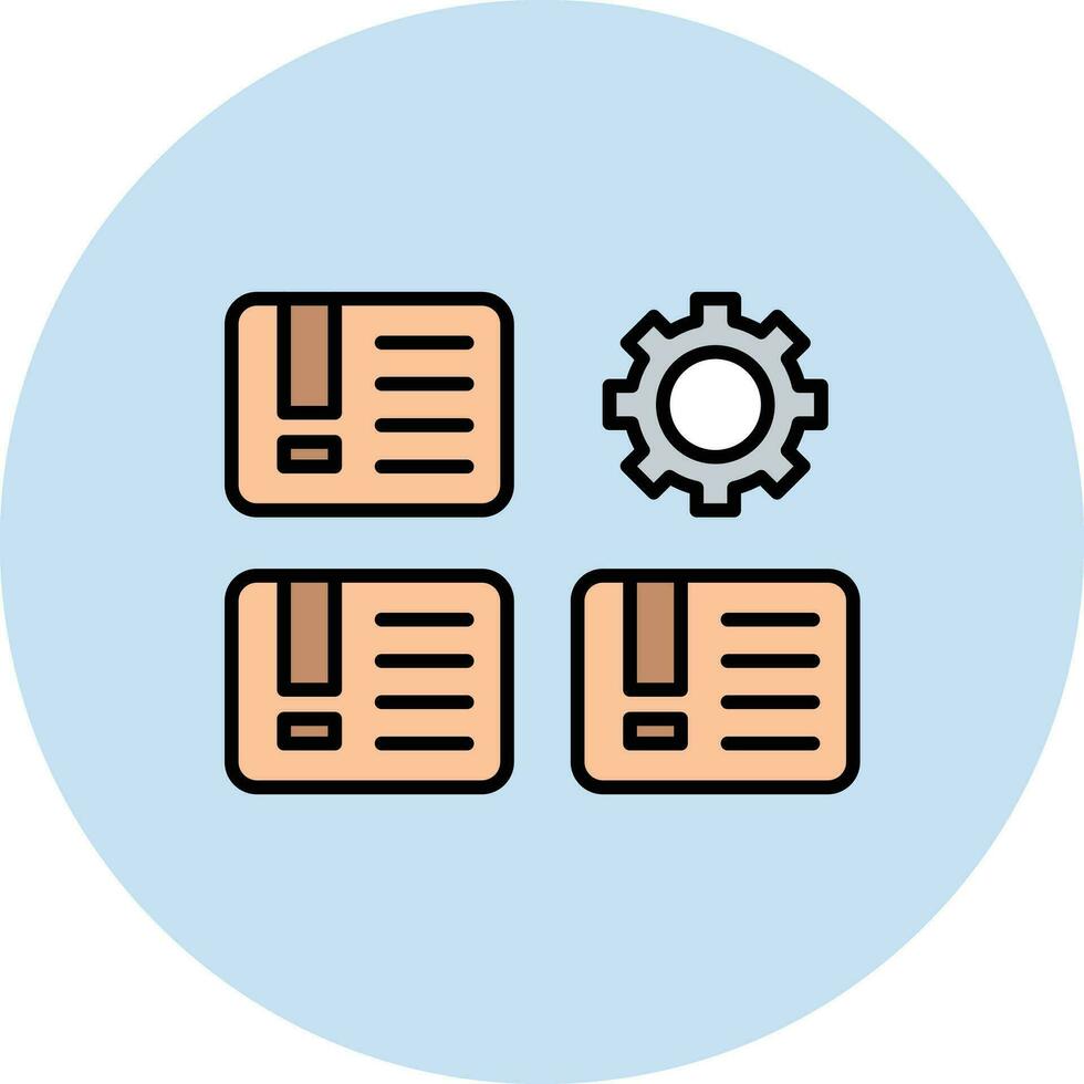 Inventory Management Vector Icon