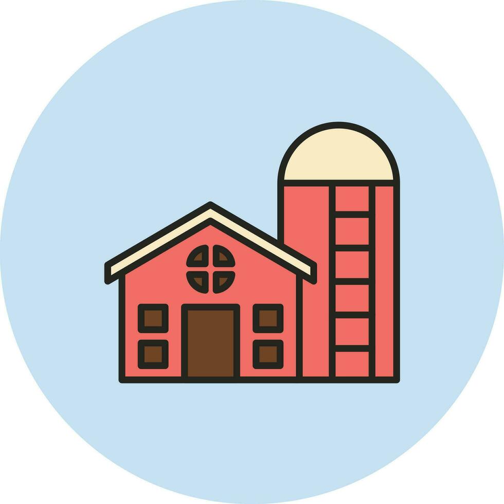Silo Vector Icon