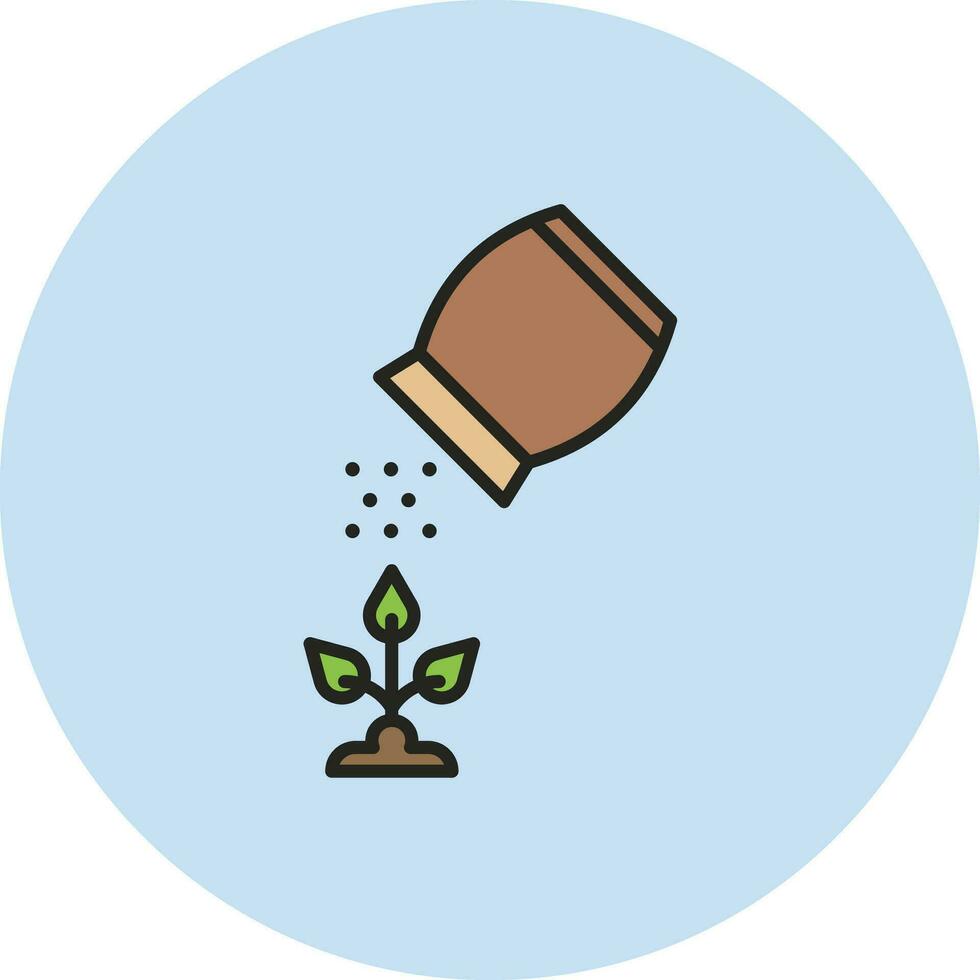 fertilizante vector icono