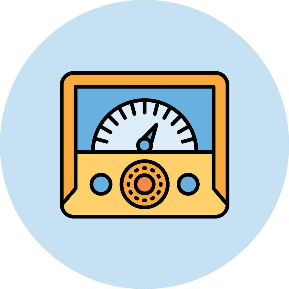 Ammeter Vector Icon