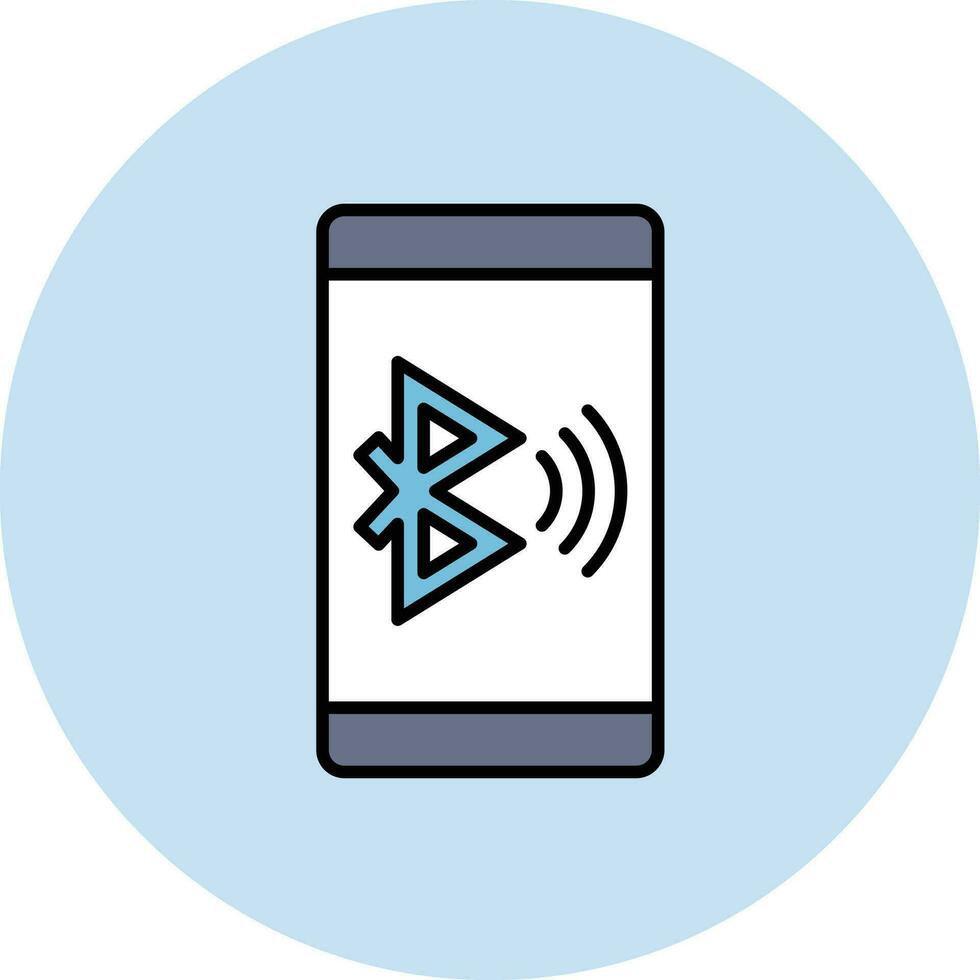 Bluetooth Connect Vector Icon