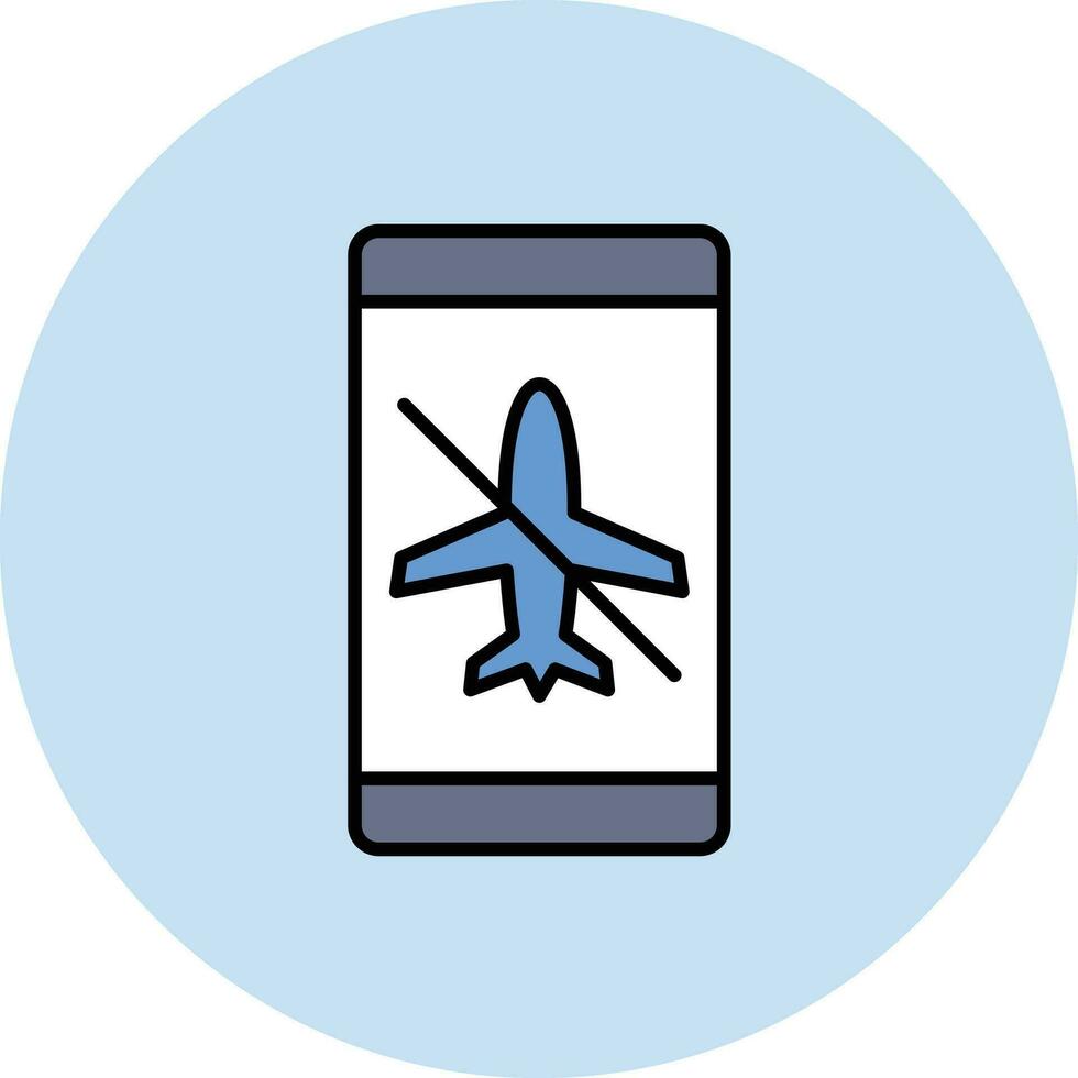 Airplane mode Inactive Vector Icon