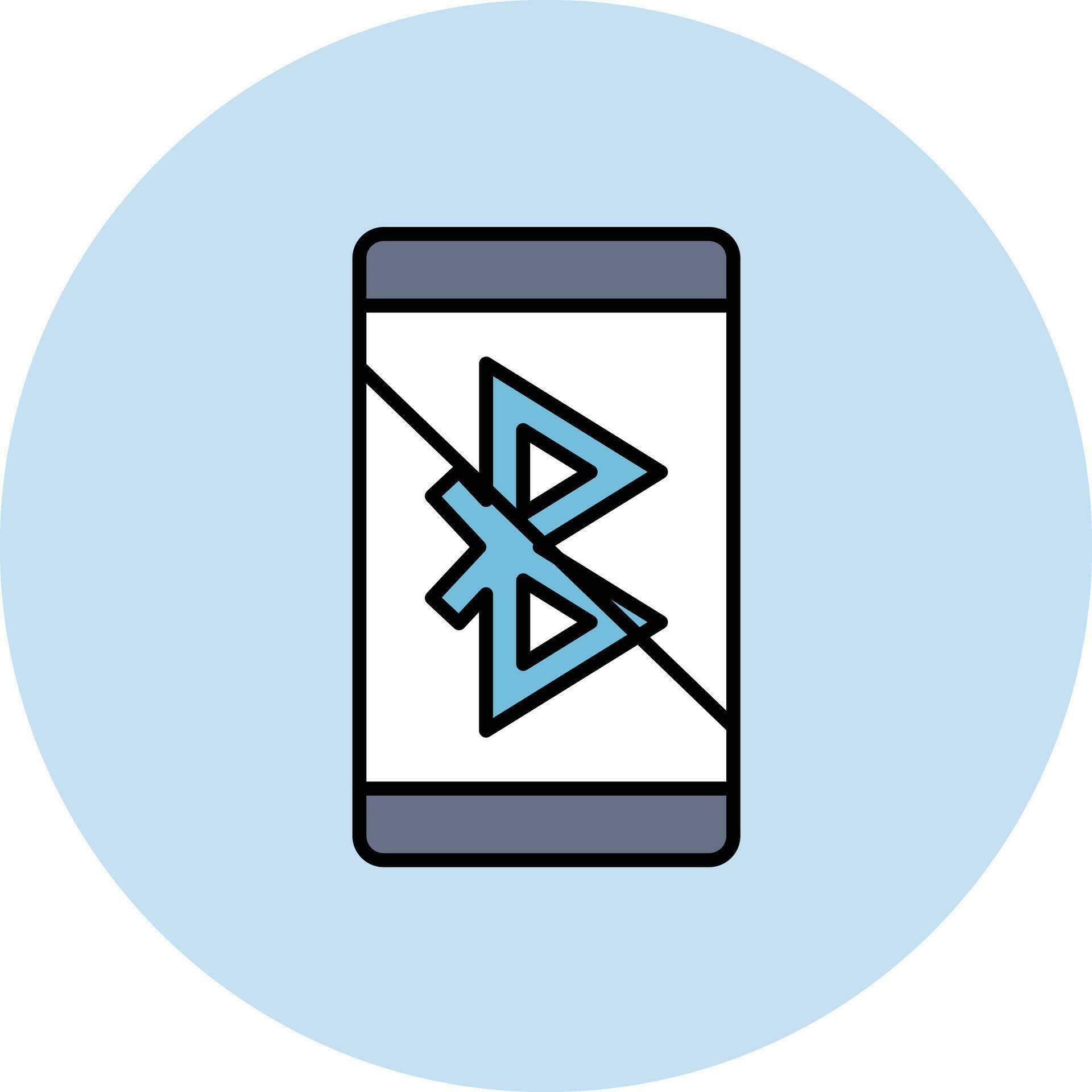 Bluetooth Disabled Vector Icon 33187855 Vector Art at Vecteezy