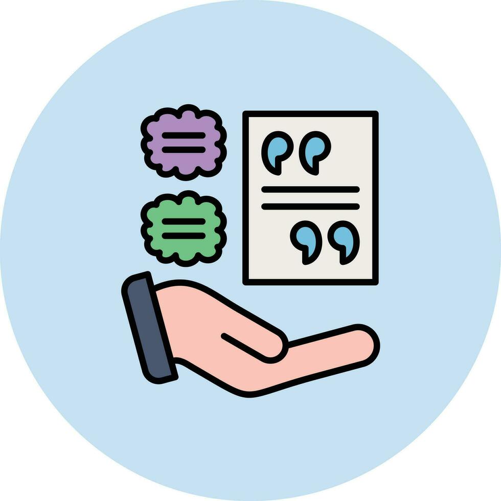 Get Quotes Vector Icon