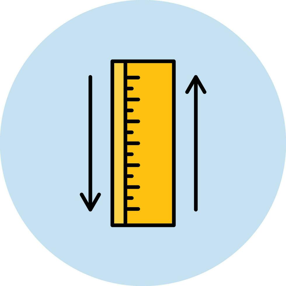 Ruler Vector Icon