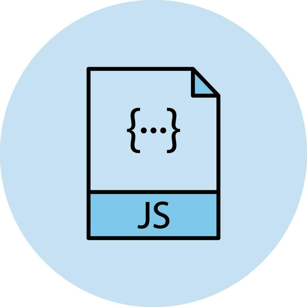 Javascript File Vector Icon 33187975 Vector Art at Vecteezy