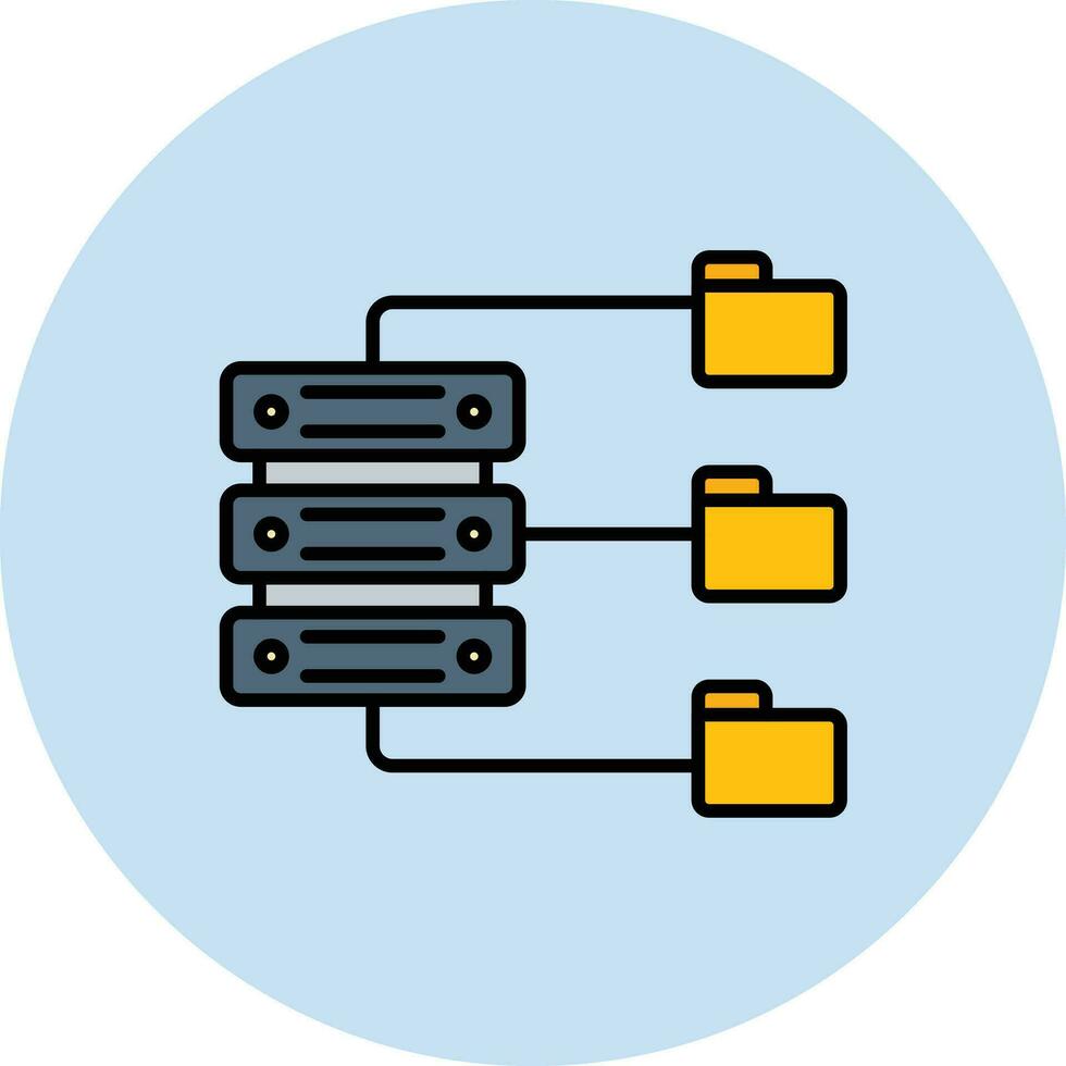 Data Source Vector Icon