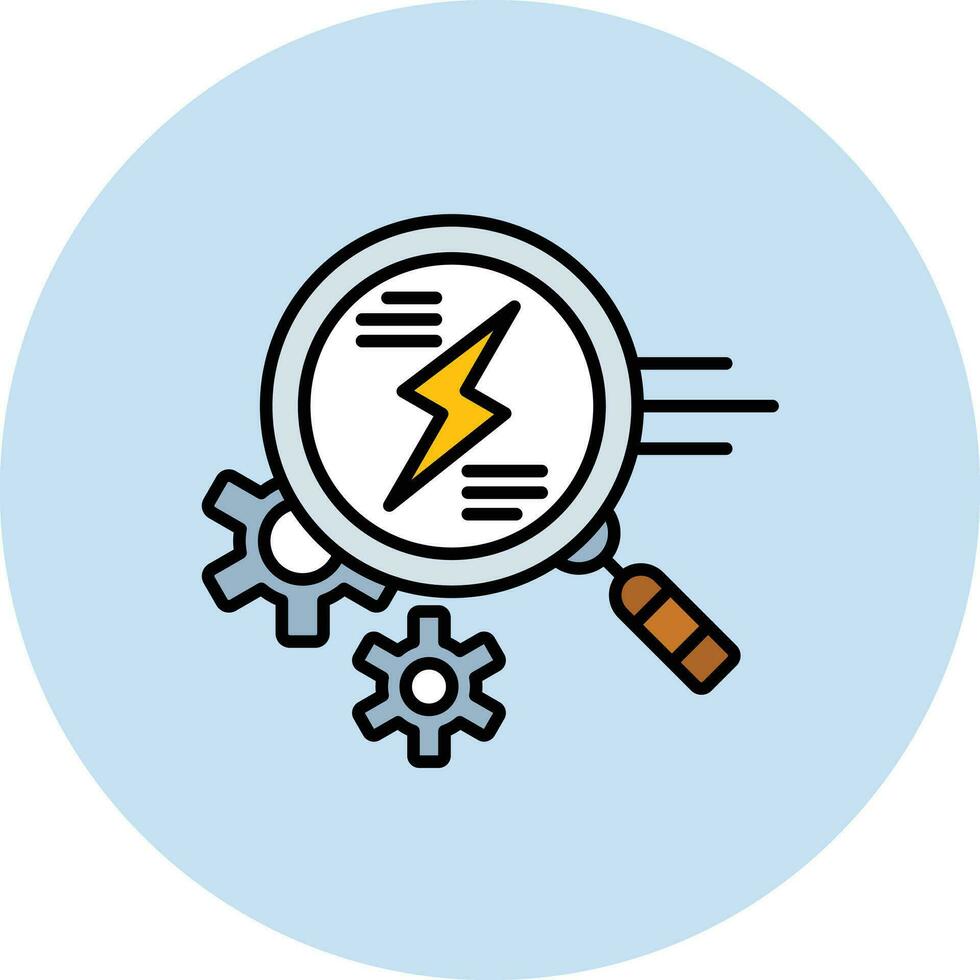 Statistical Power Vector Icon