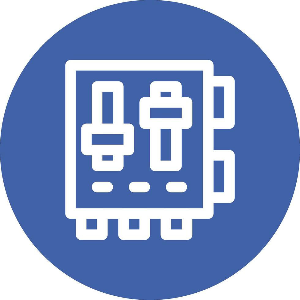 Fuse Box Vector Icon