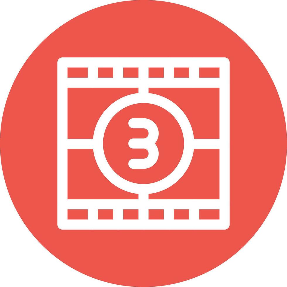 Cinema Countdown Vector Icon