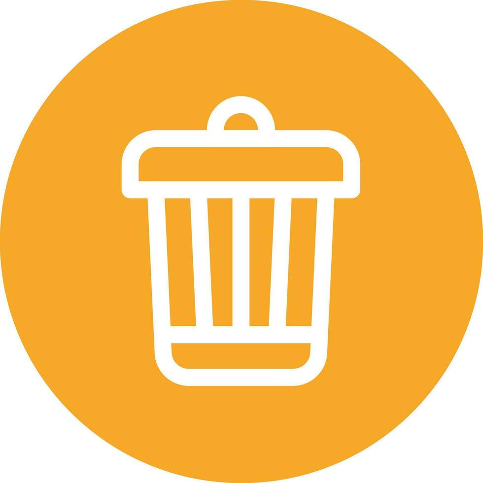 Trash Can Vector Icon