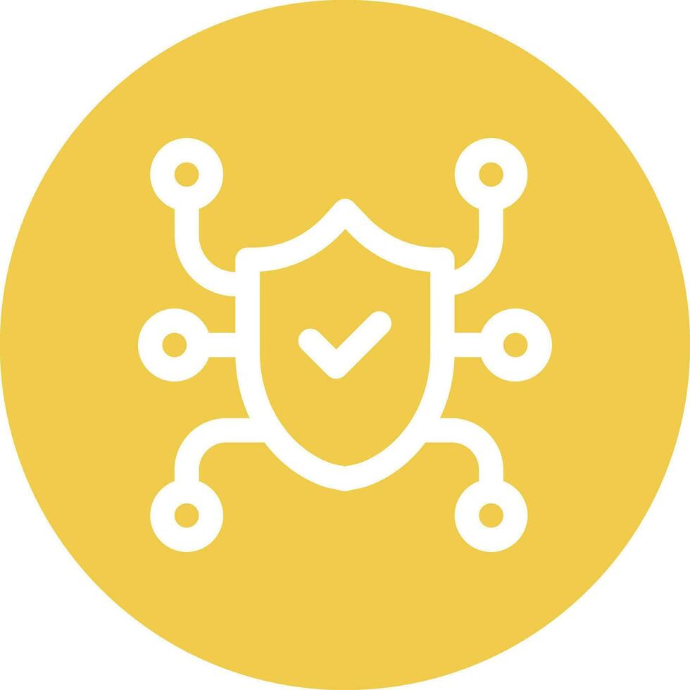 Cyber Security Vector Icon