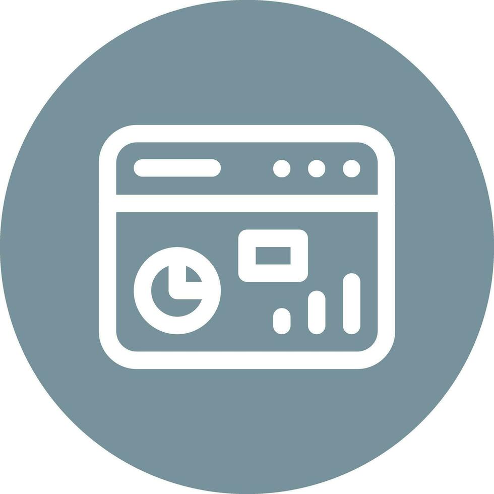 Website Dashboard Vector Icon