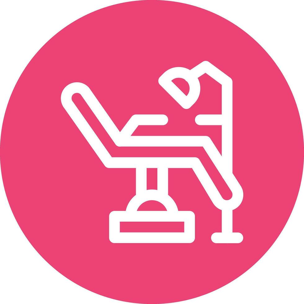 Dental Chair Vector Icon