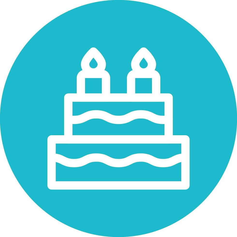 Wedding Cake Vector Icon