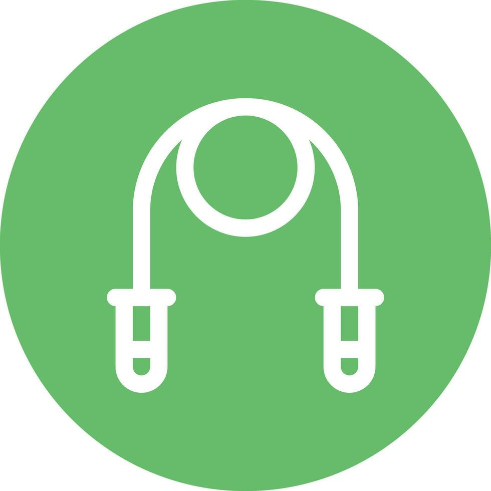 Skipping Rope Vector Icon